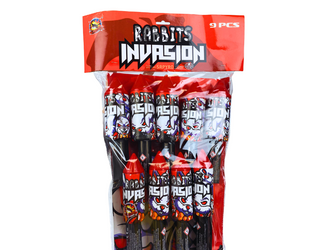 RAKIETY - RABBITS INVASION - CLE8021-2590 - SRPYRO - 9 szt.