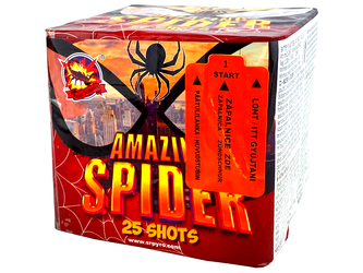 WYRZUTNIA AMAZING SPIDER - 25 strzałów - 18mm -  CLE4268-2 - SRPYRO