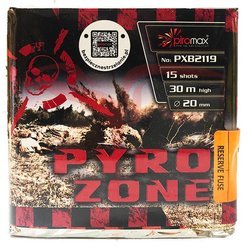 WYRZUTNIA PYRO ZONE - 15 strzałów - 20 mm - PXB2119 - Piromax