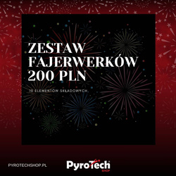 ZESTAW FAJERWERKÓW 200 PLN TikTok